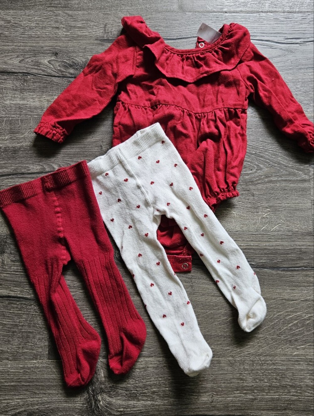 Carter's Red Baby Outfit